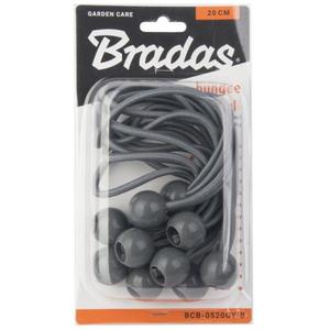 Gumová sada s guľkou, BUNGEE CORD BALL 10ks x 15 cm vyobraziť