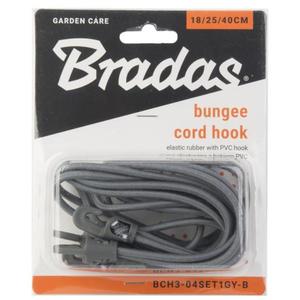 Gumová sada s hákom, hák PVC BUNGEE CORD 18cm / 25cm / 40cm vyobraziť