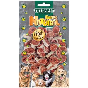 Rolka s kuracím mäsom a rybou 100 g vyobraziť
