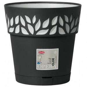 Obal Cloe plastový antracit 30X29cm vyobraziť