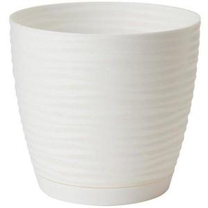 Sahara Petit okrúhly s podstavcom 17 cm biely vyobraziť
