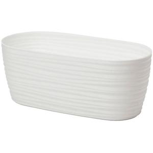 Kvetináč Sahara Petit 31 cm biely vyobraziť