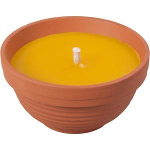 Sviečka Citronella žardinky s knôtom 130g d9x5cm vyobraziť