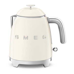 Krémová rýchlovarná kanvica z nehrdzavejúcej ocele 800 ml Retro Style – SMEG vyobraziť