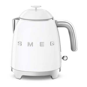 Biela rýchlovarná kanvica z nehrdzavejúcej ocele 800 ml Retro Style – SMEG vyobraziť