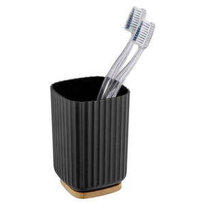 Čierny pohárik na kefky Wenko Rotello vyobraziť
