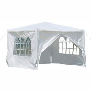 KONDELA Tekno Typ 1 záhradný stan 300x300 cm biela vyobraziť