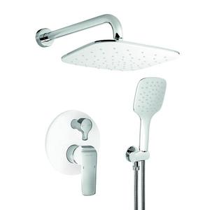 Sprchový set podomietkový 38050R, 1 biely/chróm vyobraziť
