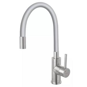 Elastická kuchynská batéria Fitness inox šedá vyobraziť