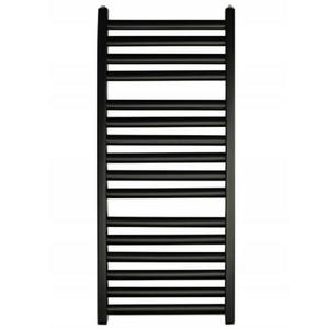 Kúpeľňový radiátor Łezka ŁP 16/40 čierny 910x440 vyobraziť
