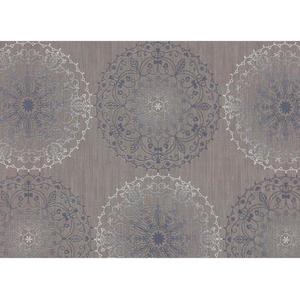 Gumený obrus Charlene natur 387-0511 140 cm. Tovar na mieru. vyobraziť
