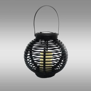 Solárna lampa Lanter Owal Čierny VO2792 vyobraziť