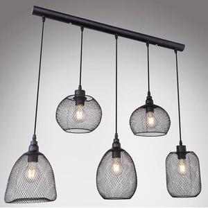 Luster 15047-5 BLACK LW5 vyobraziť