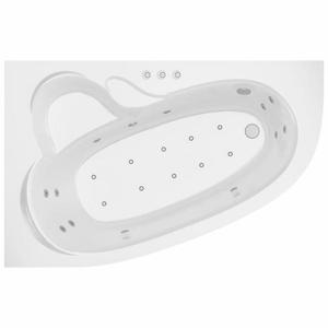 Vaňa s hydromasážou Madura 160/105 L 12DW+10DP pneumatické ovládanie vyobraziť