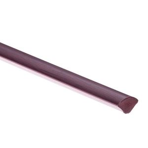 Lišta štvrťkruhová PVC 13x13x2500 mahagón vyobraziť