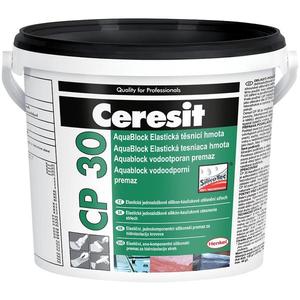 Silikónový tmel Aquabloc Ceresit CP 30 čierny 1kg vyobraziť