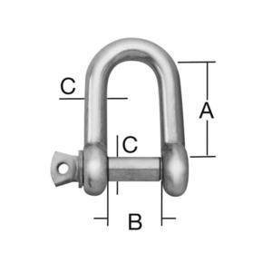 Očko 14x8x4mm, 2 ks vyobraziť