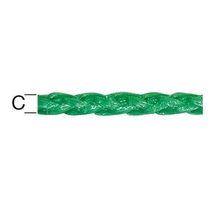 Polypropylén Lano Zelena – Priemer 4 mm - Tovar na Mieru vyobraziť
