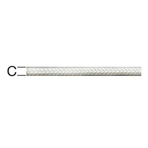 Polyesterové Lano Biela – Priemer 2.8 mm - Tovar na Mieru vyobraziť