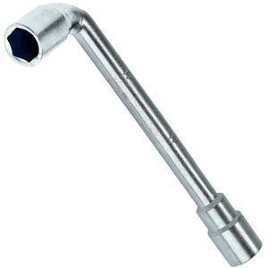 Kľúč, nástrčný zahnutý, dvojhlavý, 17 mm, Drel vyobraziť