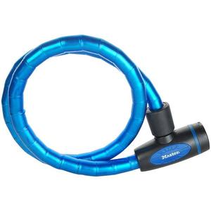 Zámok na bicykel lanko 1m x 18 mm na kľúč, mix farieb vyobraziť