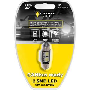 Autožiarovka Coyote Vision 12v Led 2 Smd Suf. Sv8.5 Can-Bus vyobraziť