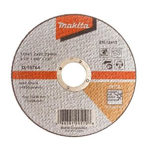 Kovový rezací kotúč Makita Inox 115X1, 2MM D-18764 vyobraziť