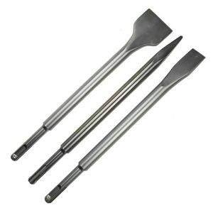 Sekáče ploché 20/40 x 250 mm a sekác špicatý 14 x 250 mm, sada 3 ks, Jufisto vyobraziť
