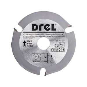 Kotúčová píla na drevo 115 MM X 3 T CON-TCT-1015 vyobraziť