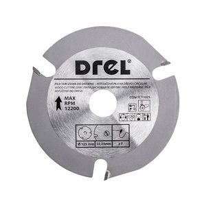 Drel Kotúčová Píla na Drevo 125 MM X 3 T vyobraziť