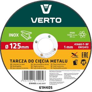 Kovový rezací kotúč 125 x 1, 5 x 22, 2 mm vyobraziť