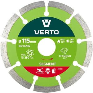 Segmentovaný diamantový kotúč 125 x 22, 2 mm vyobraziť