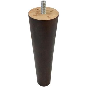 Drevená nábytková noha 150/50-25 mm kužeľ, wenge vyobraziť