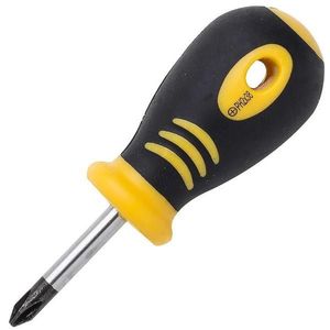 Skrutkovač krížový, krátky, PH2 x 38 mm, Drel vyobraziť