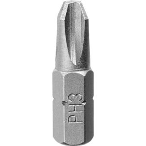 Krížový bit, PH3 x 25 mm, 3 ks, Drel vyobraziť