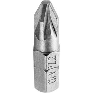 Krížový bit, PZ2 x 25 mm, 3 ks, Drel vyobraziť