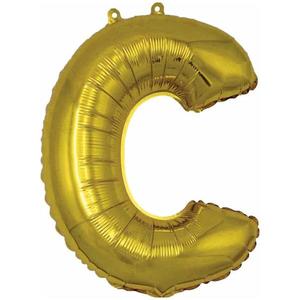 Fóliový balón písmeno C My Party 30cm vyobraziť