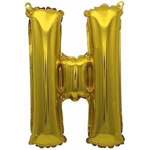 Fóliový balón písmeno H My Party 30cm vyobraziť