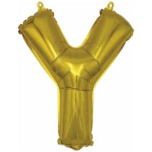 Fóliový balón písmeno Y My Party 30cm vyobraziť