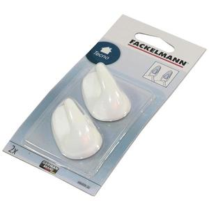 Háčiky oválne biele 5cm 686008 vyobraziť