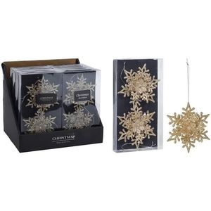 Visiaca vločka 11 cm (2 ks) mix CAA222100 vyobraziť