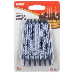 Narodeninová sviečka Jumbo My Party 12 ks vyobraziť