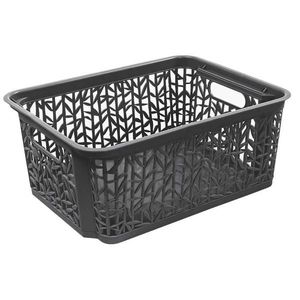 Košík Bamboo antracit vyobraziť