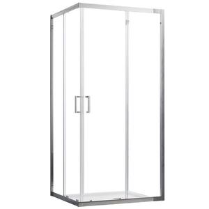 Sprchový kút štvorcový Mika 90x90x190 chróm vyobraziť