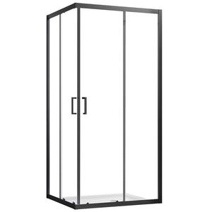 Sprchový kút štvorcový Mika 80x80x190 black vyobraziť