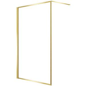 Sprchová stena Walk-In Tiz 120x195 gold vyobraziť
