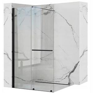 Sprchová stena Walk-in Cortis Rea K7740 100x200 black vyobraziť