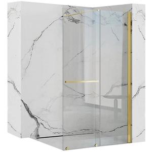 Sprchová stena Walk-in Cortis Rea K8485 120x200 gold vyobraziť