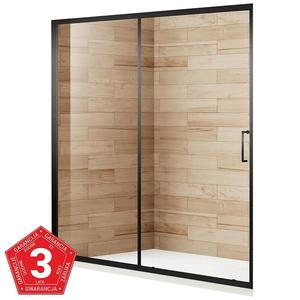 Sprchové dvere Patio 140X195 čierna profil vyobraziť