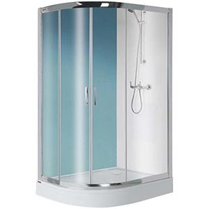 Sprchový kút KP4/TX5B 80/100 W0 SB+BP+OBP 2EL GLASS vyobraziť